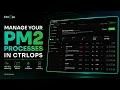 How to Manage PM2 Processes with a GUI CtrlOps