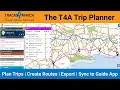 Tracks4Africa Trip Planner - Web-Based Overlanding Route Planner Create Routes Export Sync