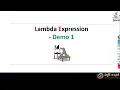 9 Java 8 - Lambda Expression