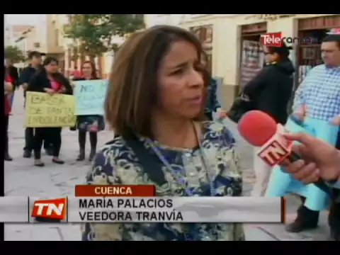Comerciantes del centro histórico realizaron plantón
