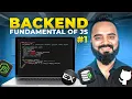 Master JavaScript Essentials for Backend Development Part 1