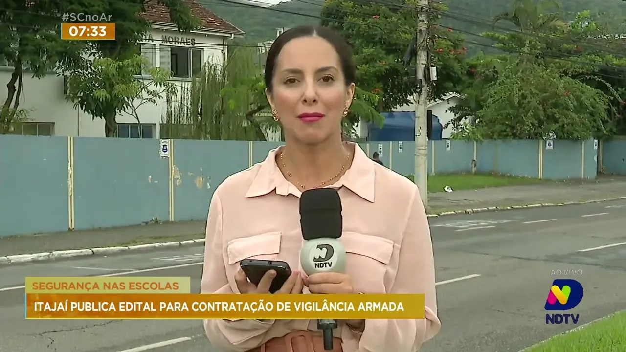 Itajaí publica edital para contratação de vigilância armada nas escolas municipais