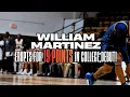 William Martinez ERUPTS in FIRST COLLEGE GAME Bethany College KS v Oklahoma Panhandle State