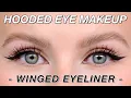 Hooded Eye Makeup Technique Winged Eyeliner