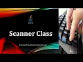 Scanner Class in java