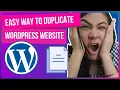 Duplicator Plugin Tutorial How To Clone WordPress Using WP Duplicator Plugin