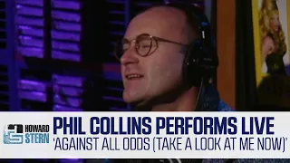 phil collins performs a medley of hits live on the stern show 1996 