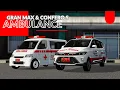 SHARE 2 MOD BUSSID MOBIL AMBULANCE | DAIHATSU GRAN MAX \u0026 WULING CONFERO S
