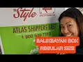FILIPINA AMERICAN BALIKBAYAN BOX ATLAS SHIPPER East REGULAR BOX