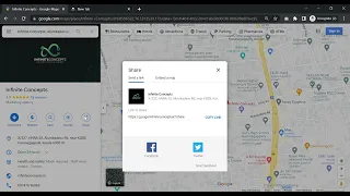 How to create a Google Map Iframe Embed map in website