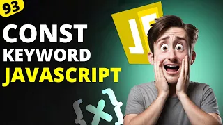 JavaScript For Beginner Const Keyword in Javascript MERN Stack Development Tutorials