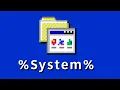 Why do Windows Files Have Percent Signs