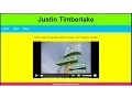 Make a Justin Timberlake Website Using HTML5 CSS3 Part 1
