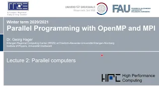 Parallel Programming 2020 Lecture 2 - Computer Architecture