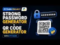 Strong Password Generator QR Code Generator in Python Python Projects for Beginners TechSpirit