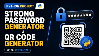 Strong Password Generator QR Code Generator in Python Python Projects for Beginners TechSpirit