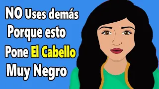Echa CAFEÍNA en tu CHAMPÚ👩‍🦰 Pelo Negro sin Tintes ni Químicos - Esto tapará tus CANAS
