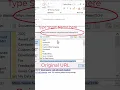 How to shorten a URL in an email message