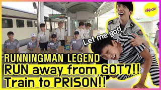  runningman the legend prison break the guards are got7 eng sub 