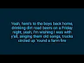 Dylan Marlowe & Dylan Scott - Boys Back Home (Lyrics)