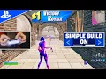1 HOUR PS5 Controller Simple Build and Edit ASMR Handcam Fortnite Tilted Zone Wars