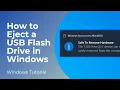 How to Eject a USB Flash Drive in Windows 10