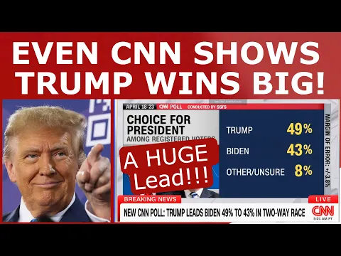 Download MP3 New CNN Poll Shows Trump WINNING in a LANDSLIDE!