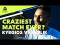 Craziest Tennis Match Ever When Nick Kyrgios Met Alexander Bublik Miami 2019 Extended Highlights