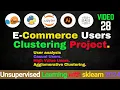 Clustering E-Commerce Users and Data Analysis Using Agglomerative Clustering in Scikit-Learn Python