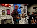 Blues Saraceno at the Ernie Ball booth NAMM 2020