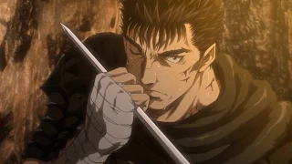 Guts Breaks Serpico s Sword - Berserk 2016