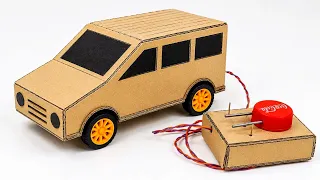 diy remote control cardboard car how to make a fast rc car at home easy u0026 working 