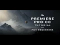 Adobe Premiere Pro CS6 - Basic Editing Introduction Tutorial latest 2017