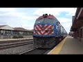 Metra Cab Car 8604 Leads the Metra 1270 into the Route 59 Station on 17