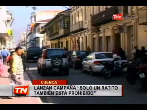 Lanzan campaña solo un ratito también está prohibido