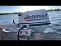 2007 Johnson 15hp outboard motor