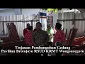 Lagu TINJAUAN PEMBANGUNAN PAVILION BROTOJOYO RSUD KRMT WONGSONEGORO