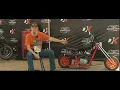Ricky And His Mini-Chopper With a Long History at the Minnesota Garage Build Bike Show