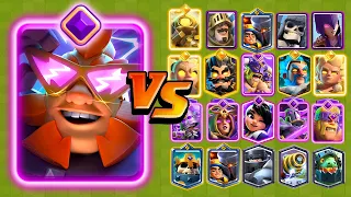 GIGANTE ELECTRICO EVO vs TODAS LAS CARTAS | NUEVA EVOLUCION | Clash Royale