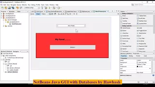 Java GUI JPanel with action button