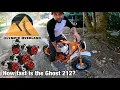 Predator Ghost 212 motor review in a Coleman BT200X Mini Bike Mods Max Performance 224 speed test