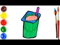 Coloring book for children YOGURT