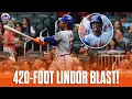 Francisco Lindor CRUSHES 420-Foot Home Run FULL AT-BAT