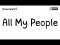 Download Lagu #เพลงแดนซ์ All My People V.Thailand Style (ดังสุดๆในTikTok) | AA REMIX