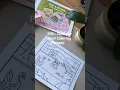 Coloring therapy session