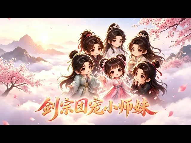 AI漫劇 剑宗团宠小师妹 被修仙界嫌弃的废柴魔界小公主竟是五个剑修师兄的心尖团宠