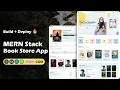 Complete MERN Stack Book Store App Using React MongoDB Express Node - Build Deploy Book Store