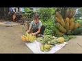 Download Lagu While her father was being treated at the hospital, Vy picked bananas to sell to make a living