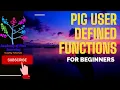 Pig UDFs User Defined Functions