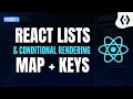 React Lists Conditional Rendering map keys Learn React